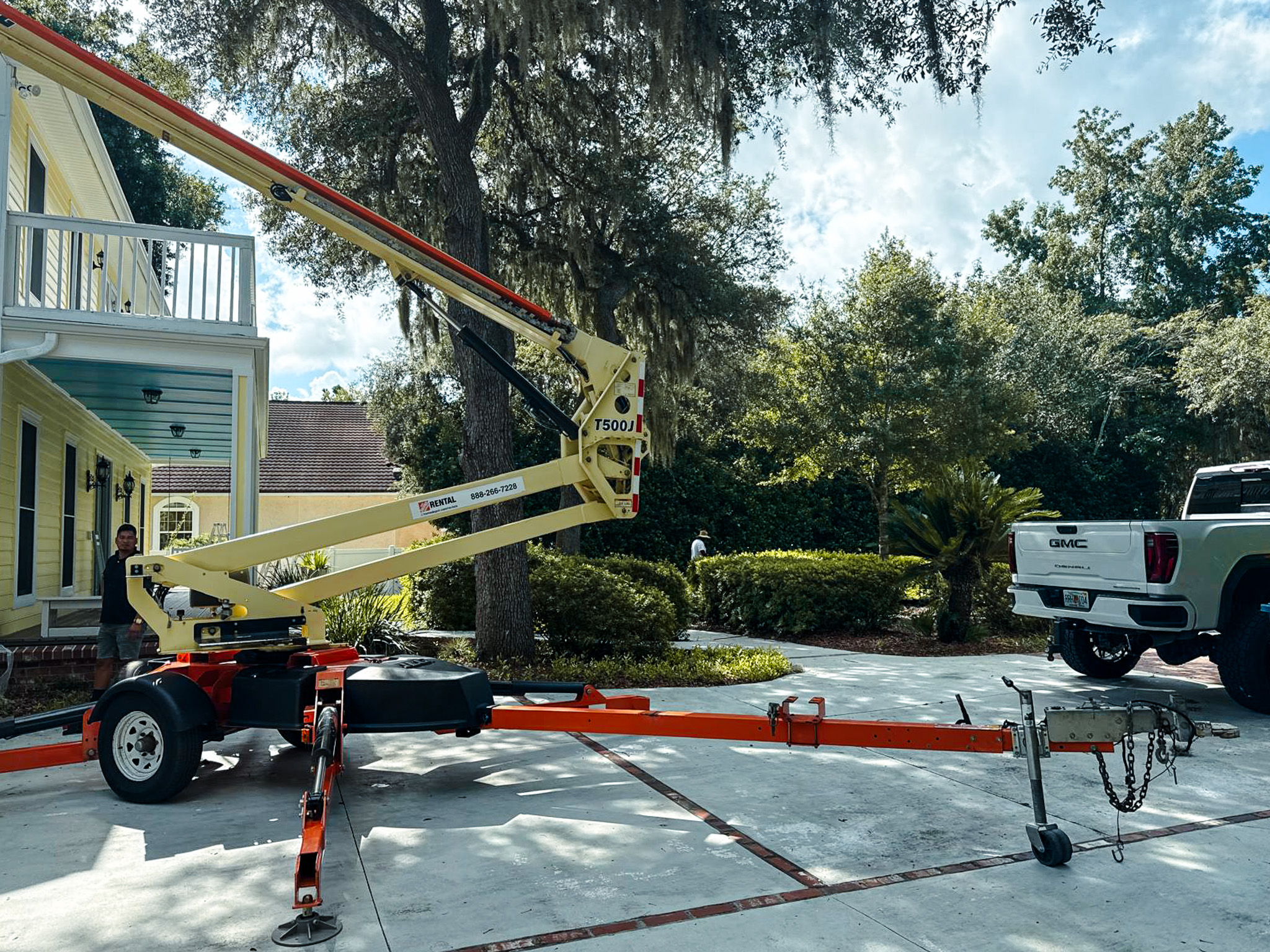 RBG Construction Group project site and field work