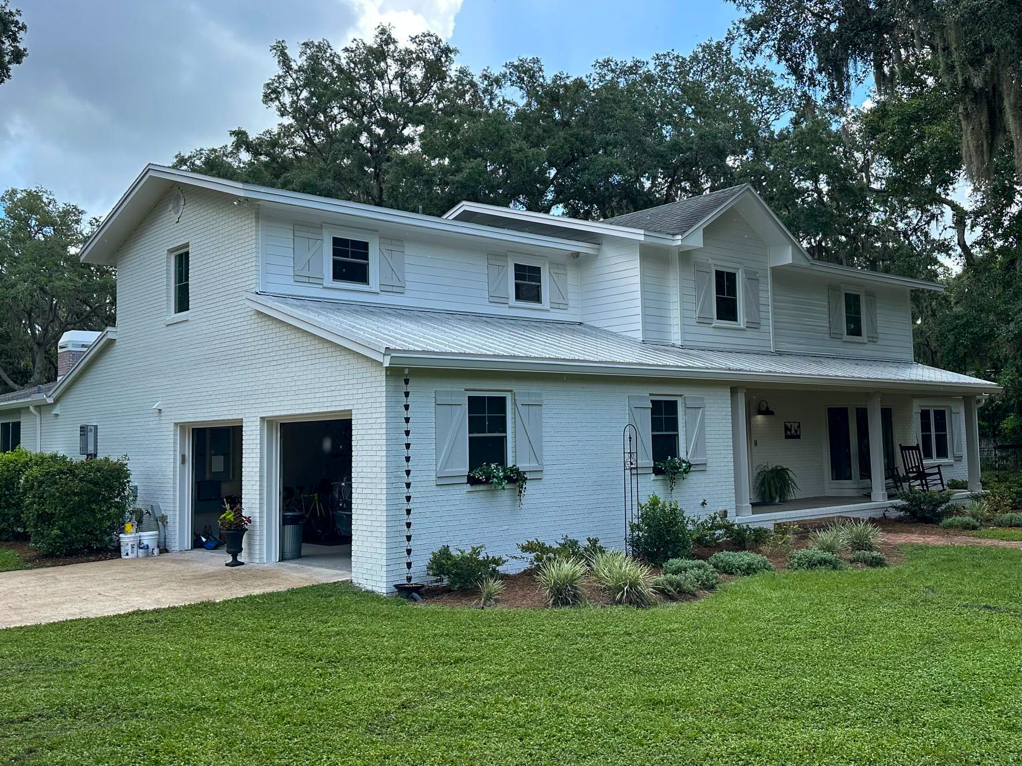 Interior and exterior painting project